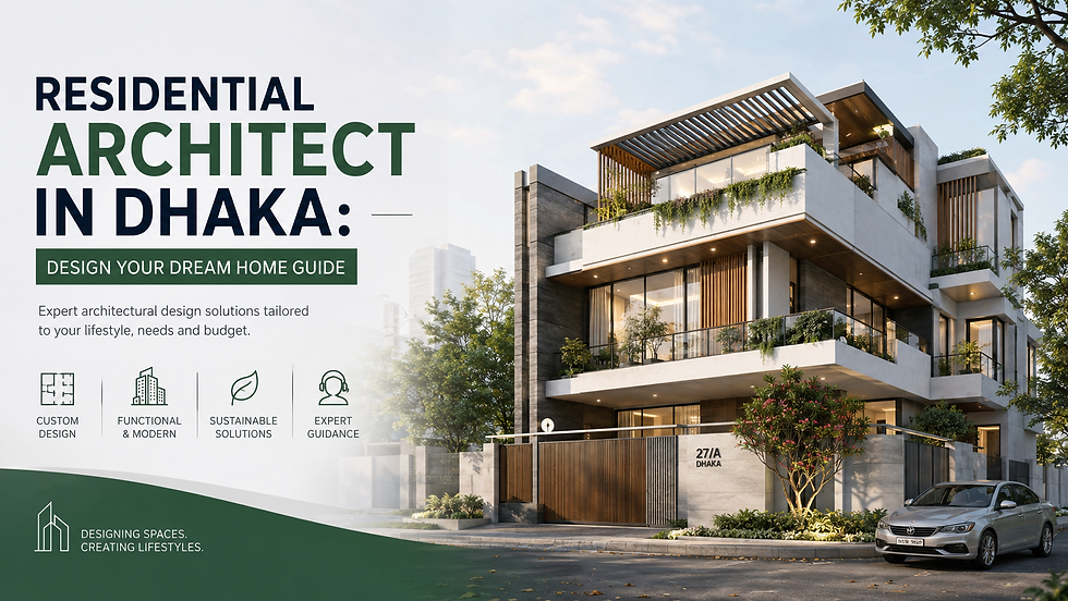 Residential Architect in Dhaka: Design Your Dream Home Guide