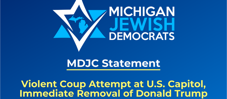 MDJC Calls for Immediate Removal of Donald Trump Following Violent Coup Attempt at U.S. Capitol