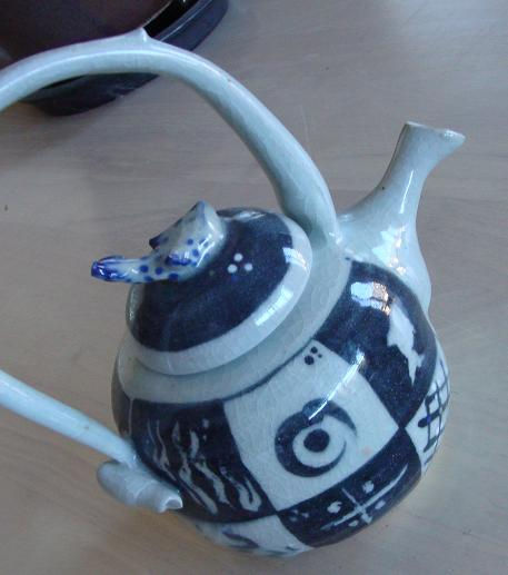 Celadon teapot, 2004