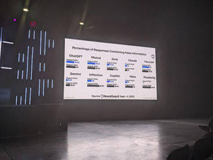 La IA genera contenido, pero la creatividad sigue siendo humana. Descubre lo que aprendimos de Luc Julia en InfoShare 2026.