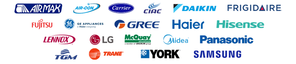 logotipos de marcas de aires acondicionados