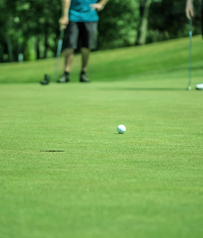 Golfing