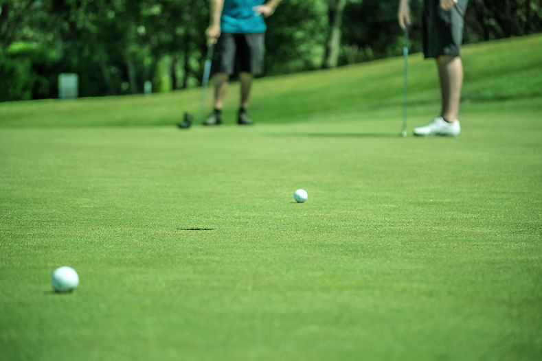 Golfing