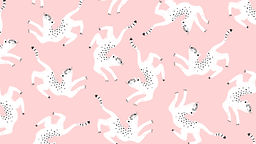 Illustrated White Cats