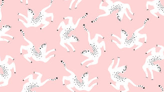 Illustrated White Cats