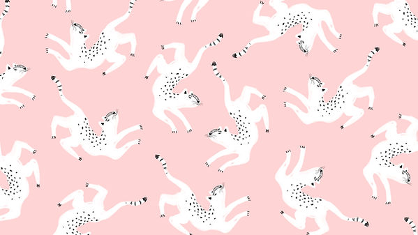 Illustrated White Cats