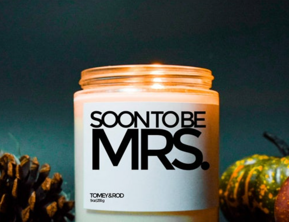 Soon To Be Mrs Candle