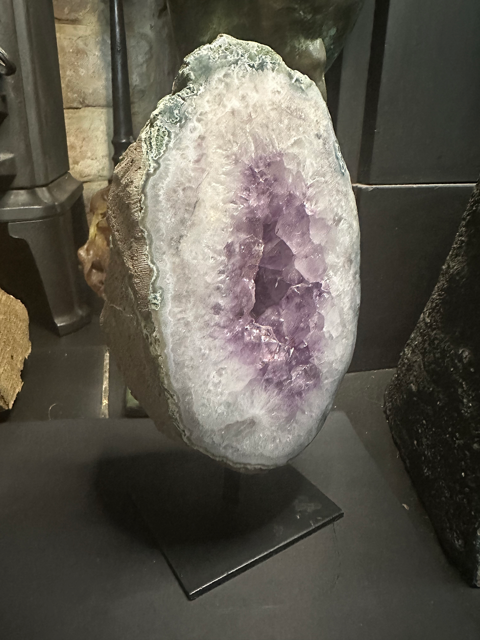 Thumbnail: Amethyst, Quartz & Zincite Geode