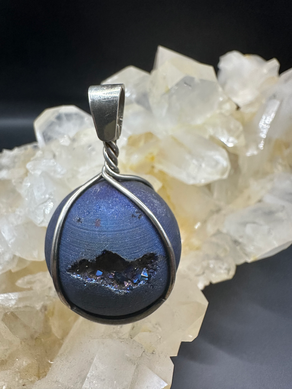 Thumbnail: Titanium Quartz Pendant