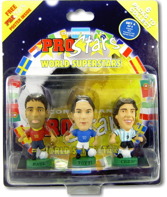 3 Pack World Superstars Set 4