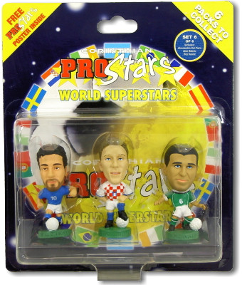 3 Pack World Superstars Set 6