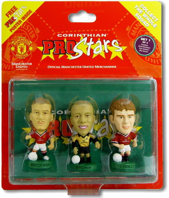 3 Pack Manchester United Set 1