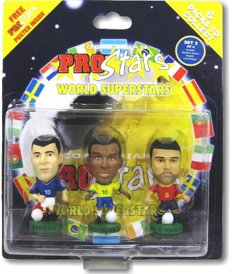 3 Pack World Superstars Set 2