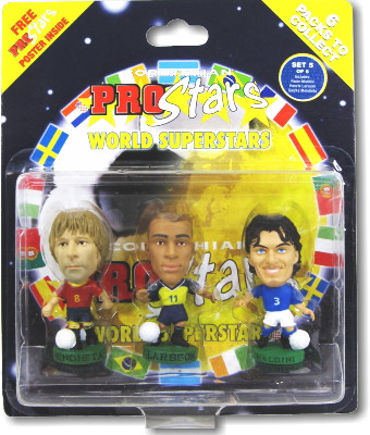3 Pack World Superstars Set 5