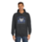 Thumbnail: Adult Unisex Hoodie - Black