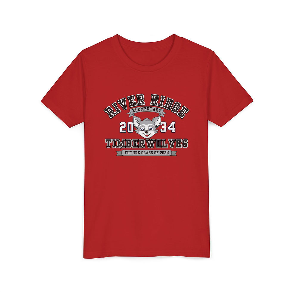 Thumbnail: Class of 2034 (fifth grade) - Youth Tee