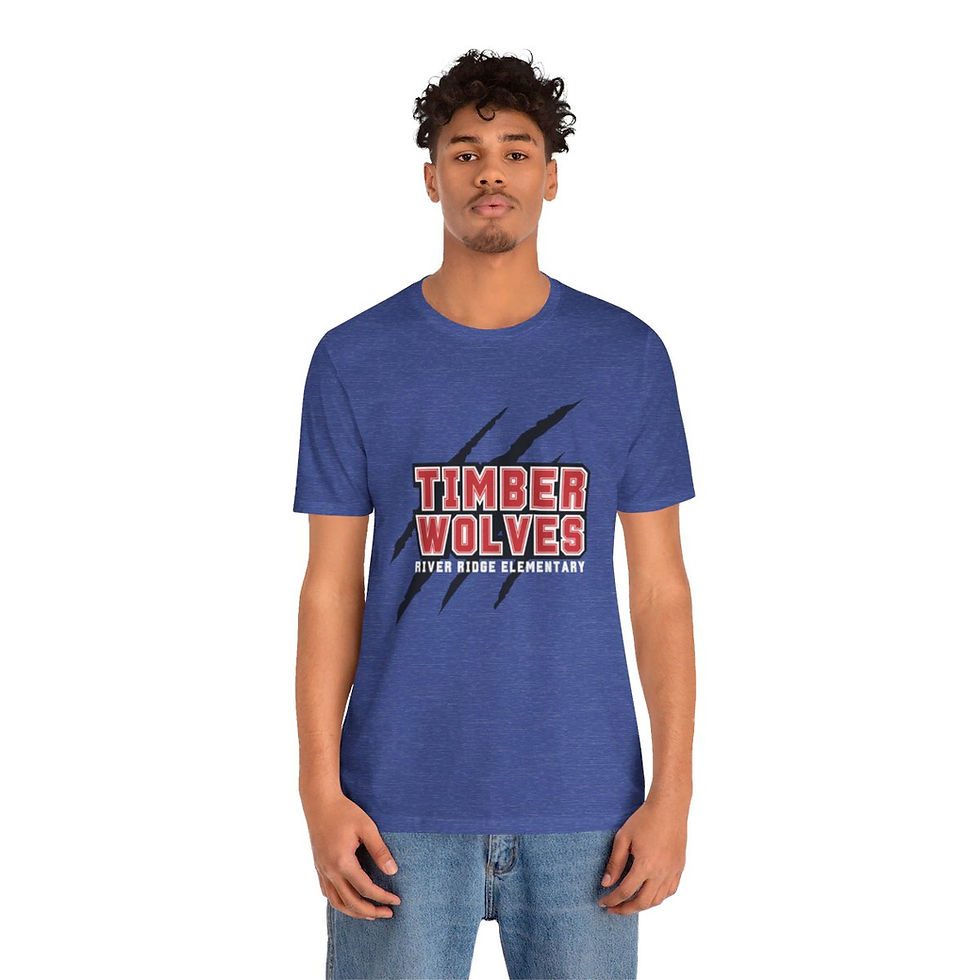 Thumbnail: Adult Unisex Short Sleeve Tee - Blue Claws
