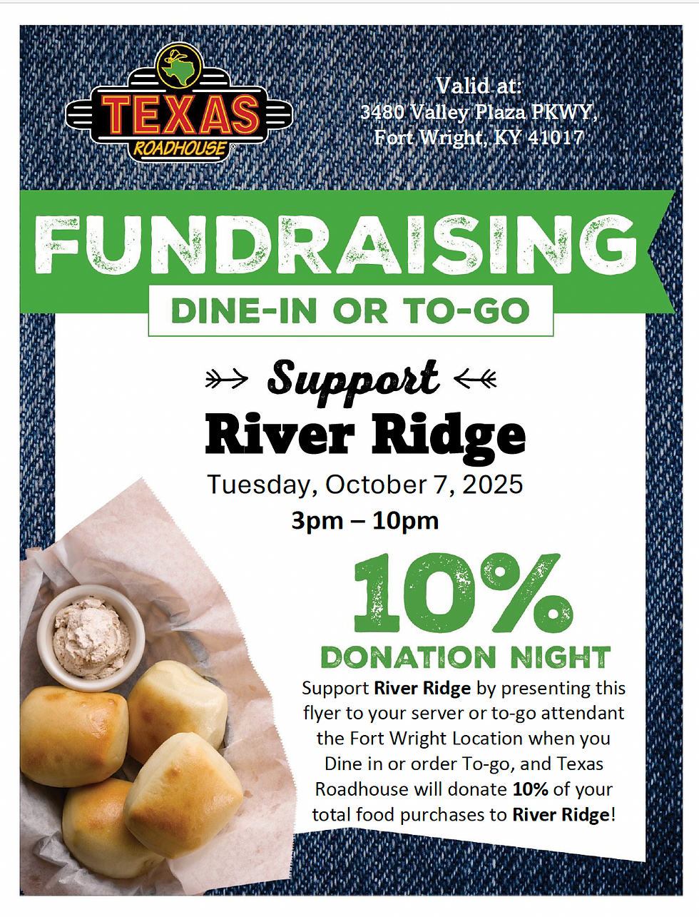 Texas Roadhouse Restaurant Night