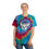 Thumbnail: Adult, Unisex Tie-Dye Tee, Rainbow