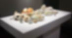 Accumulate, porcelain, cone 10, soda fired, 7_x30_x48_, 2018