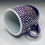 Thumbnail: Porcelain Amethyst Waves Bubble Mug - 8 oz.
