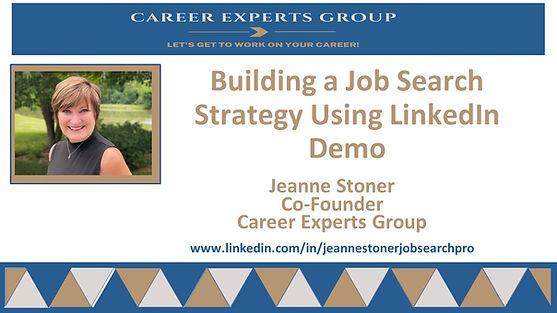 Video Intro Screen- Jeanne - Building a Job Search Strategy Using LinkedIn Demo.jpg