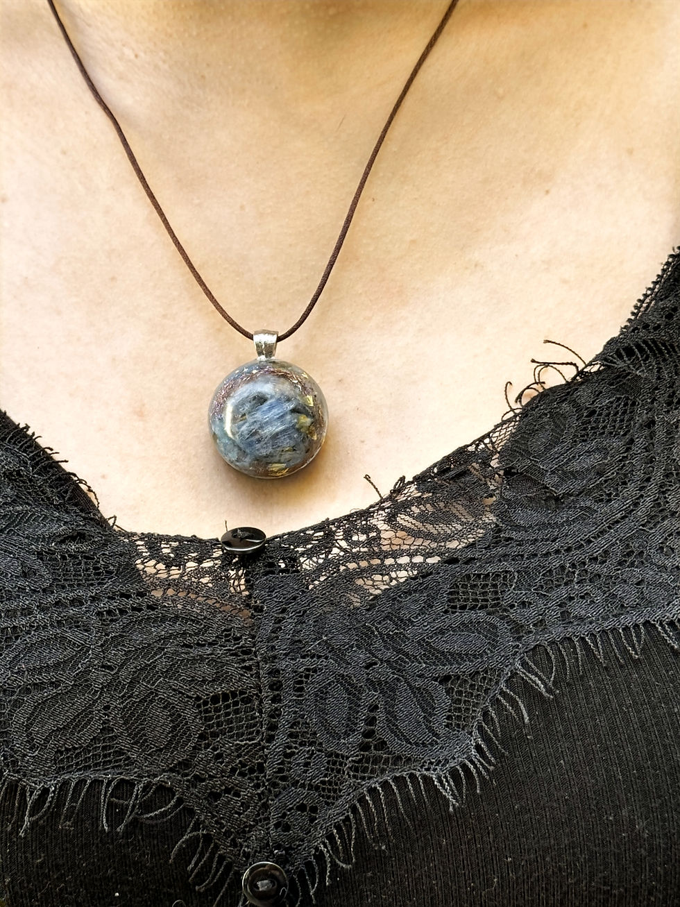 Miniatura: Pingentes de Orgonite Delicados