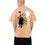 Thumbnail: Beige t-shirt with graphic print of anime character on the backside