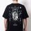 Thumbnail: black t-shirt with graphic print focused on anime king of curses
