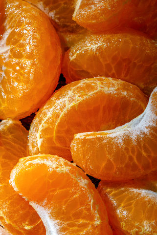 Close up of mandarins