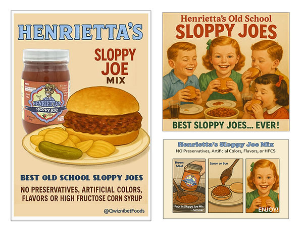 Henrietta's Old School Sloppy Joes