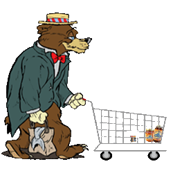 Mr. Bear Shopping