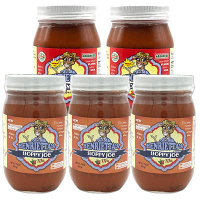 Henrietta's Sloppy Joe Combo Pak - Original & Habanero