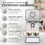 Thumbnail: Kaffe - Espresso Coffee Machine w/ Milk Frother