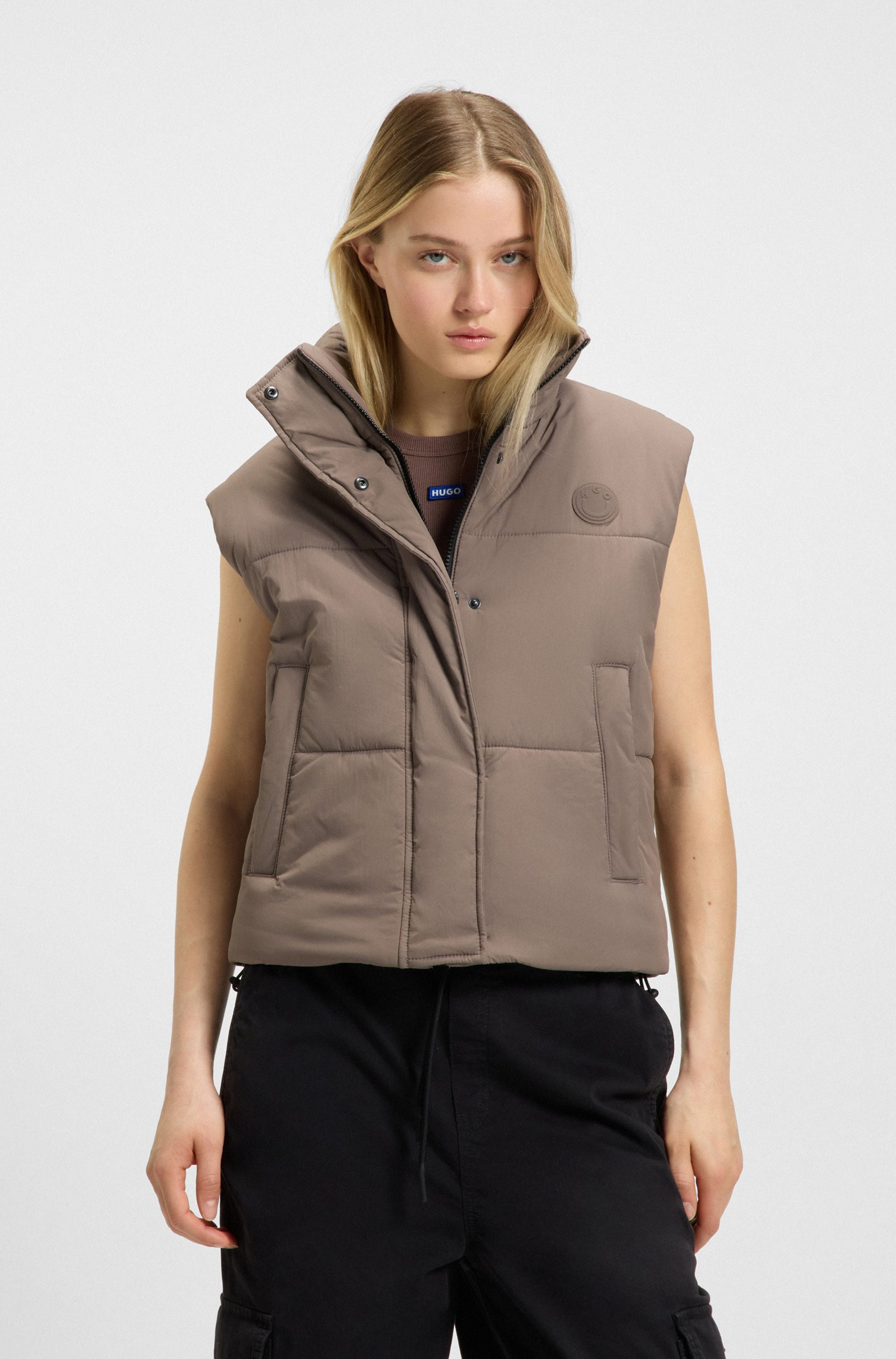 Water-repellent gilet