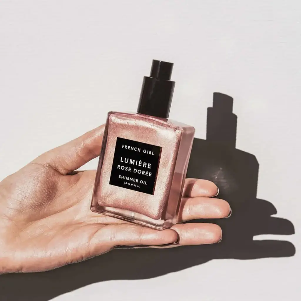 French Girl Rose Gold Shimmer Oil