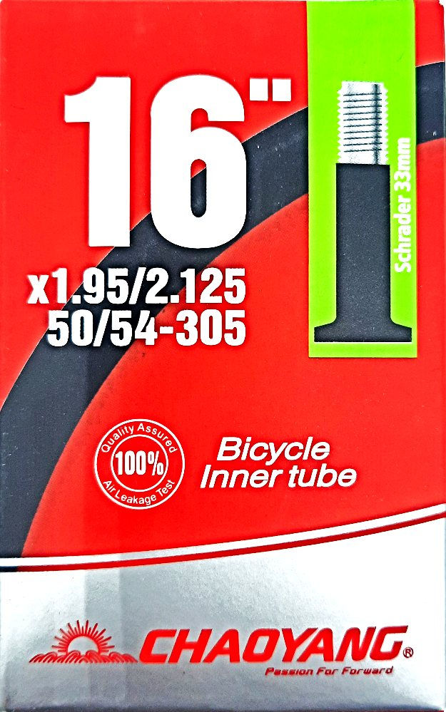 16" x 1.95/2.125" (Schrader) 33mm
