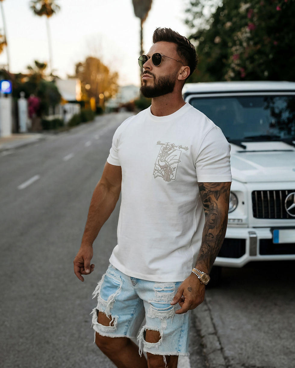 Ola Voga t-shirt męski LUXVEENCE 2026 premium streetwear Fashionista By AC