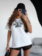 OLA VOGA T-shirt BRESTO 2026 damska koszulka oversize z modną grafiką