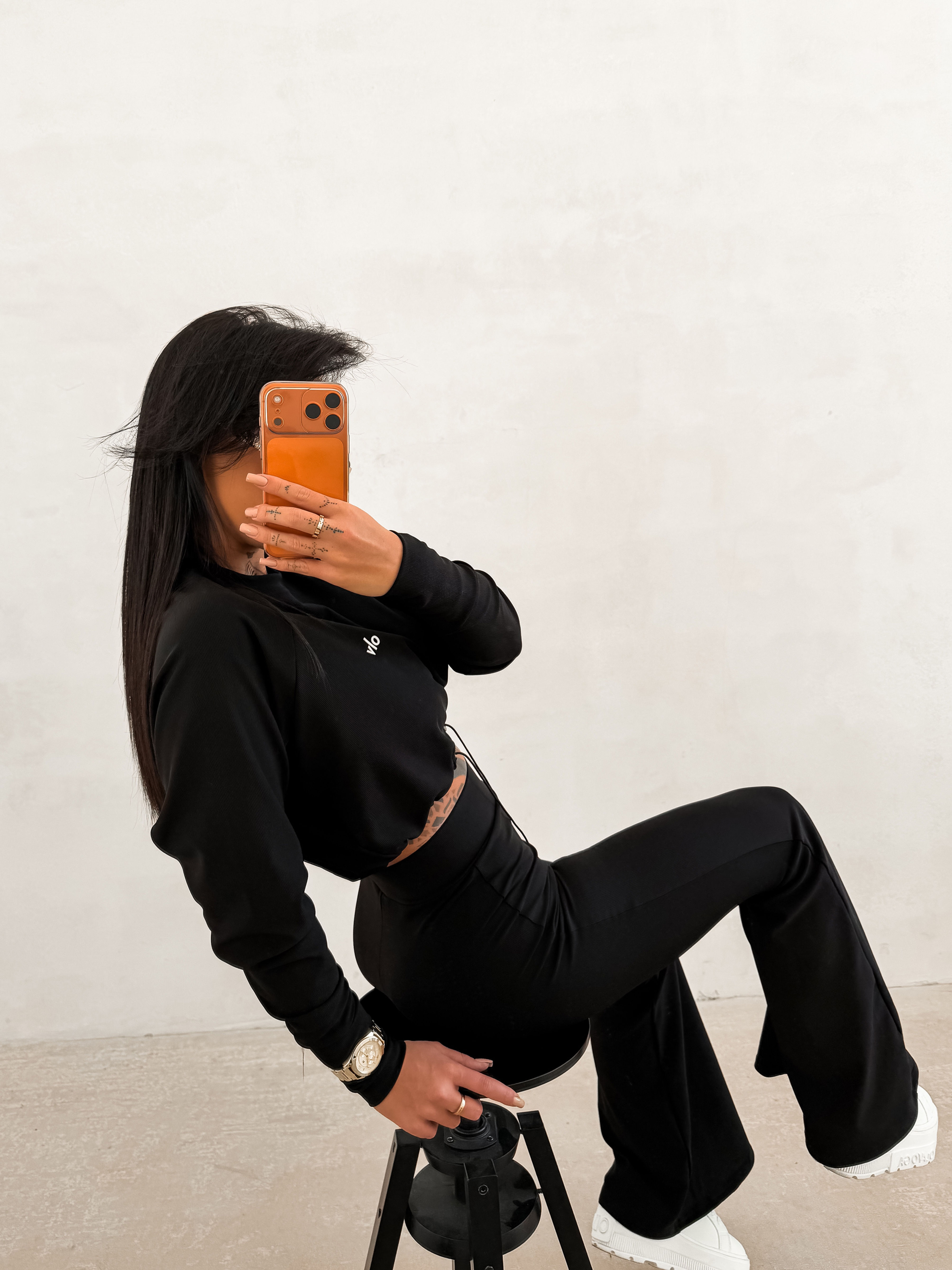 Prążkowany komplet damski Ola Voga ASHWAY 2026