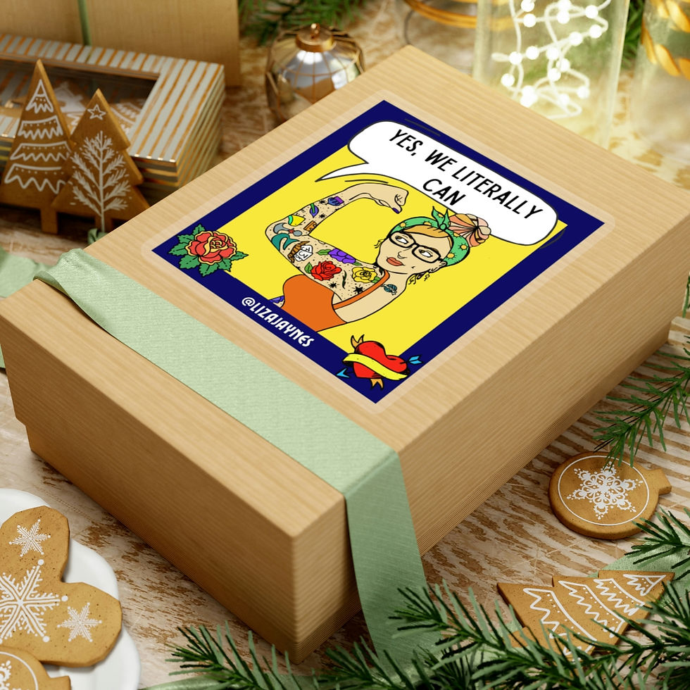 Thumbnail: LizaJaynes - Yes We Can Sticker