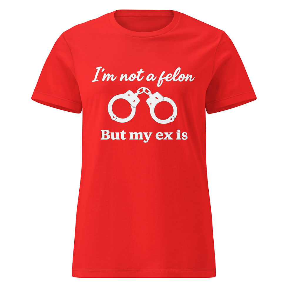 Thumbnail: YFV "I'm Not A Felon" Softstyle Tee
