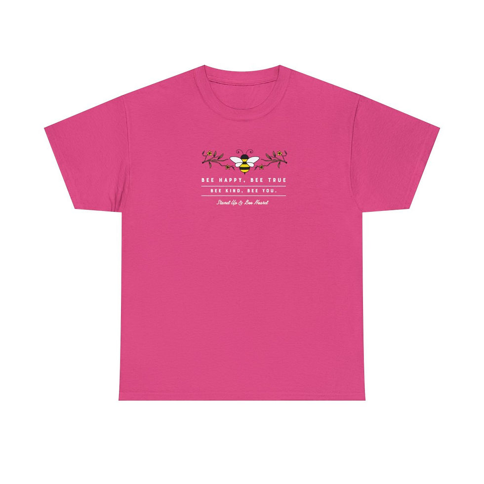 Thumbnail: StandUpBeeHeard - Bee Happy Tee
