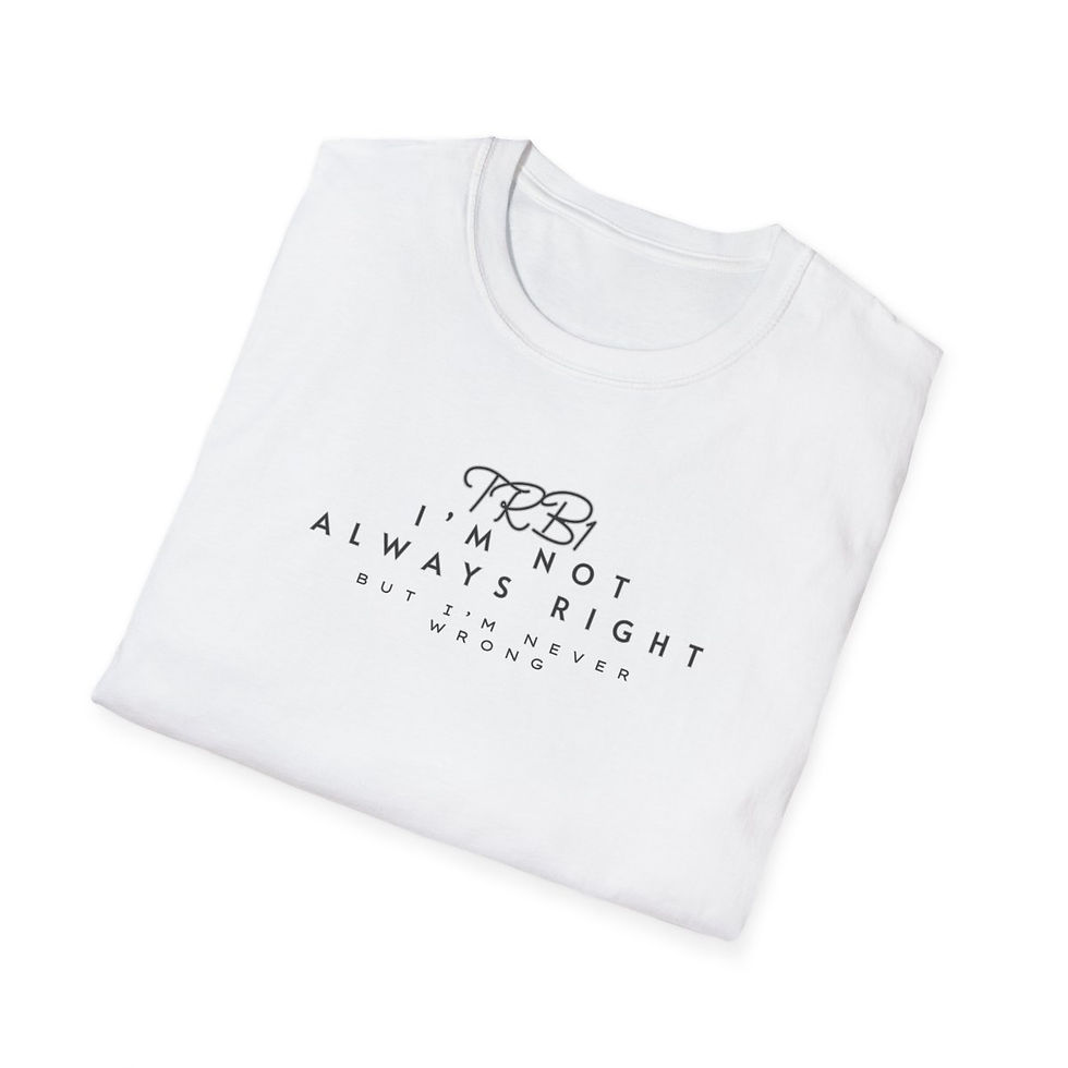 Thumbnail: TRB1 "Not Always Right" Tee