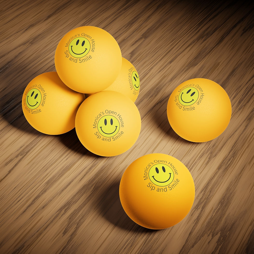 Thumbnail: Monicas Open House Beer Pong Balls, 6 pcs