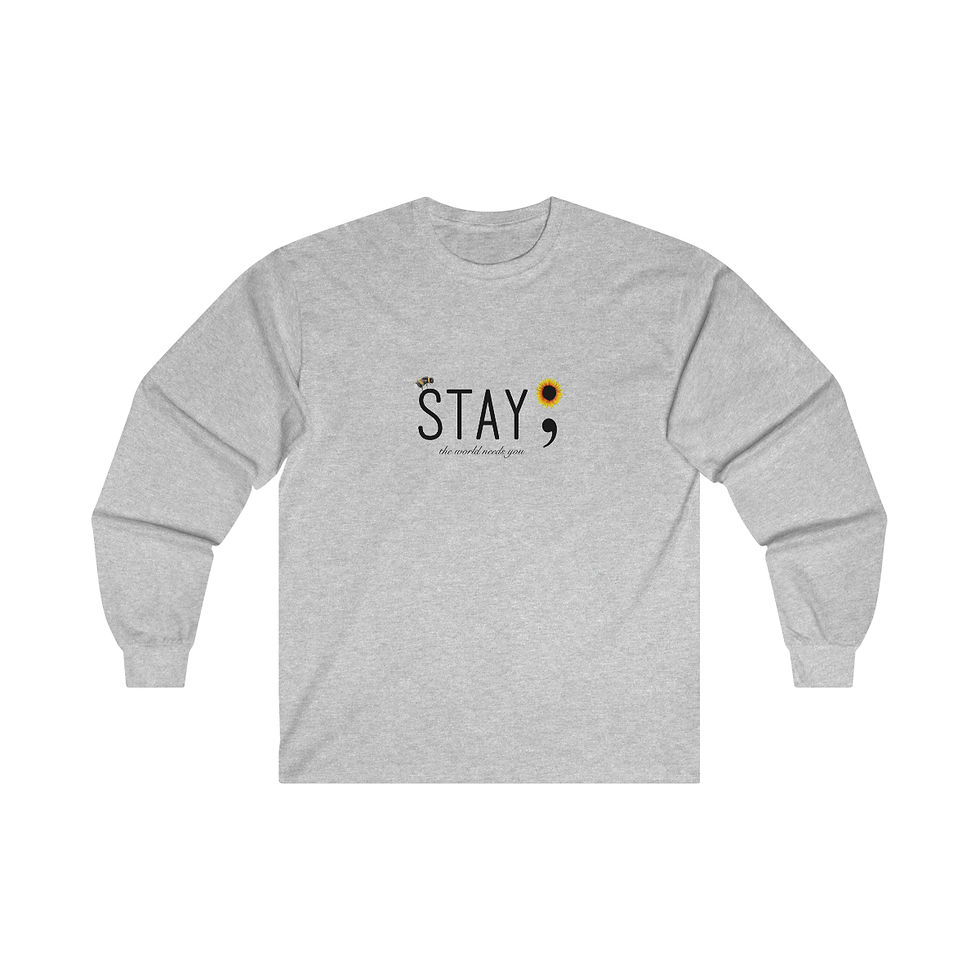 Thumbnail: StandUpBeeHeard "Stay" Long-sleeved Tee