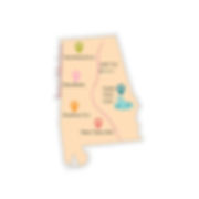 KnockKnock412 Alabama Stickers