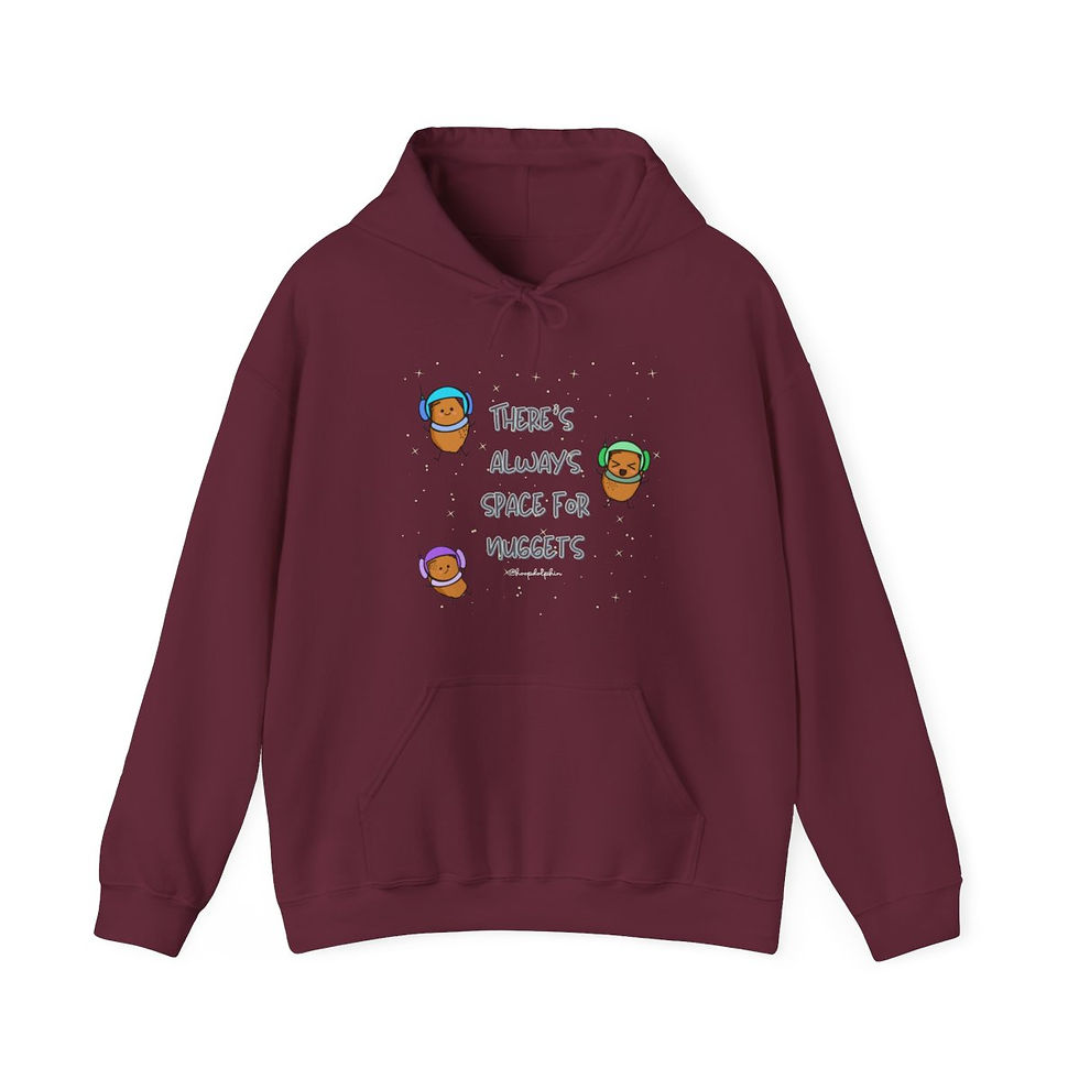 Thumbnail: HoopDolphin Space for Nuggets Hoodie