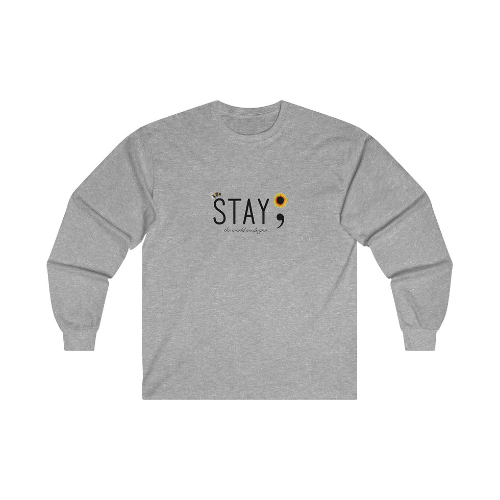 Thumbnail: StandUpBeeHeard "Stay" Long-sleeved Tee
