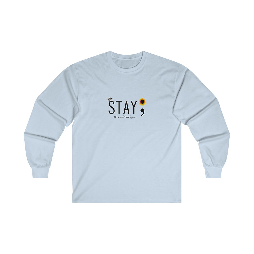 Thumbnail: StandUpBeeHeard "Stay" Long-sleeved Tee
